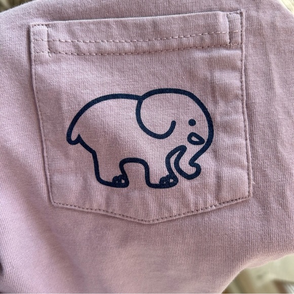 Ivory Ella | Elephant Baseball T-Shirt | Size S - Picture 3 of 6